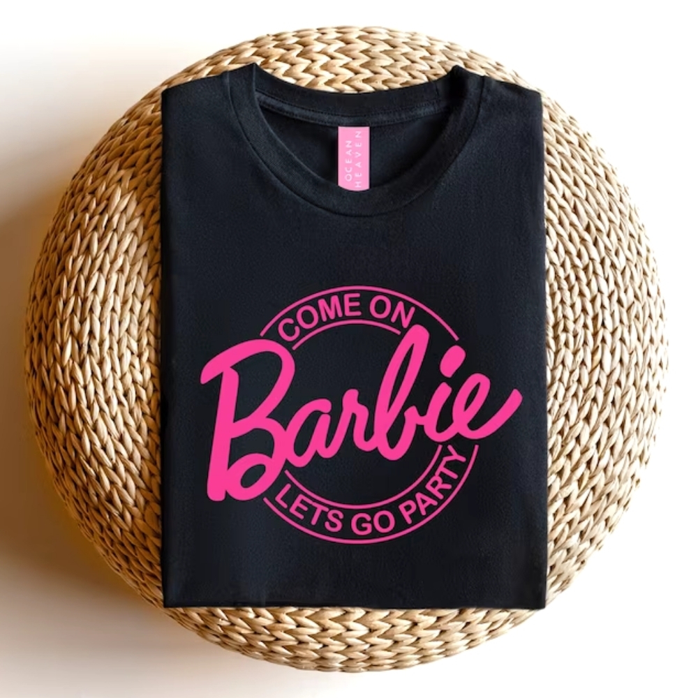 BARBIE custom T Shirt - Picture 1 of 1